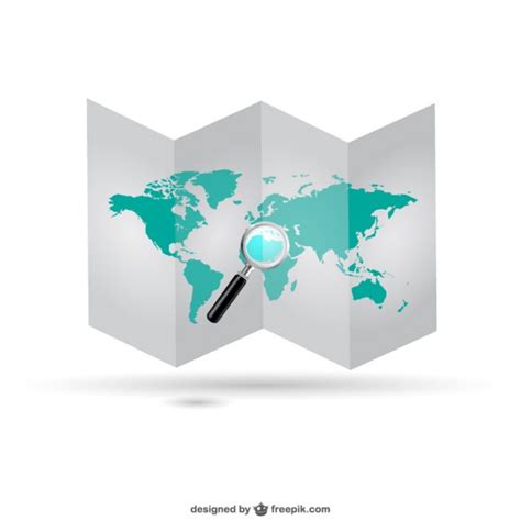 Folded Map Vector at Vectorified.com | Collection of Folded Map Vector ...