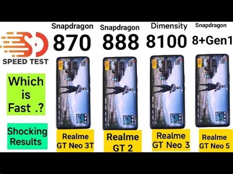 Realme GT Neo 5 Vs Neo 3 Vs Neo 3T Vs GT 2 SpeedTest Shocking Results