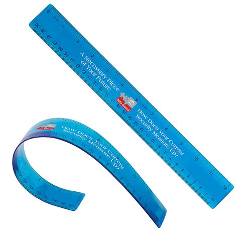 Flexible 12" Ruler - Show Your Logo