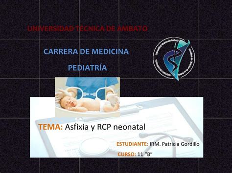 Asfixia Y Rcp Neonatal Jou Coronel Udocz