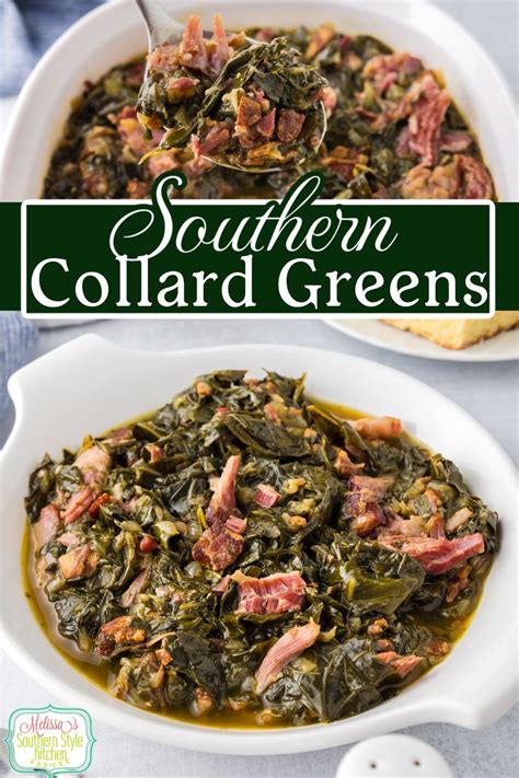 This Southern Collard Greens Recipe Features Tender Flavorful Greens