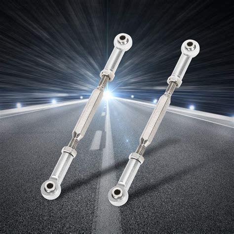 Aluminum Alloy Push Rod Turnbuckle Rod Linkage Mm For Toy Car Rc