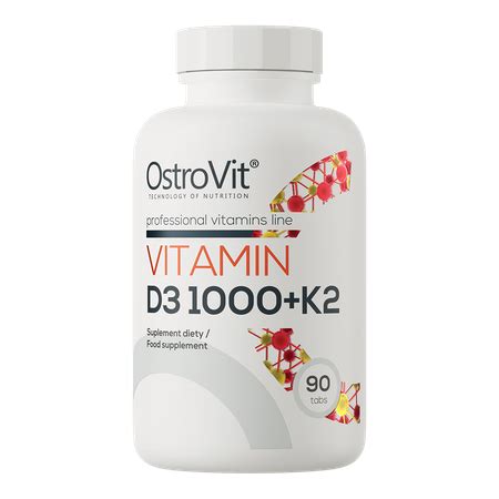 OstroVit Vitamin D3 1000 IU K2 90 Tabletten 2 98 Offizieller