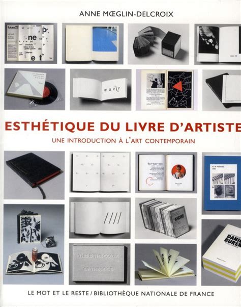 L esthétique du livre d artiste une introduction à l art contemporain