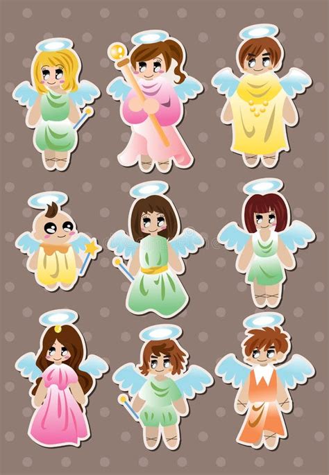 Angel Stickers Stock Vector Illustration Of Aperture 26798512