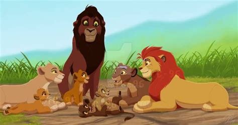 Kion And Rani Cubs And Kiara And Kovu Cubs Lion King Pictures