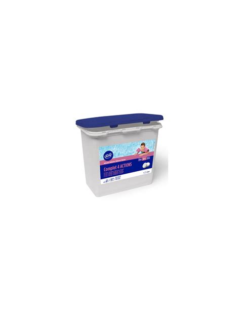 Cloro 4 Acciones Gre Tabletas 250G Envase 1 Kg Piscinarium