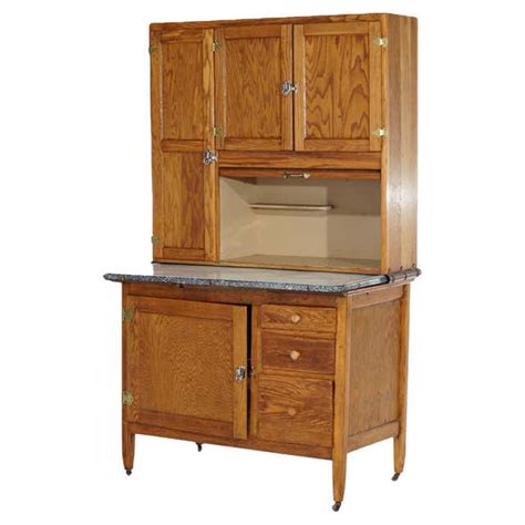 Antique Oak Hoosier Kitchen Cabinet Circa 1900 For Sale At 1stdibs