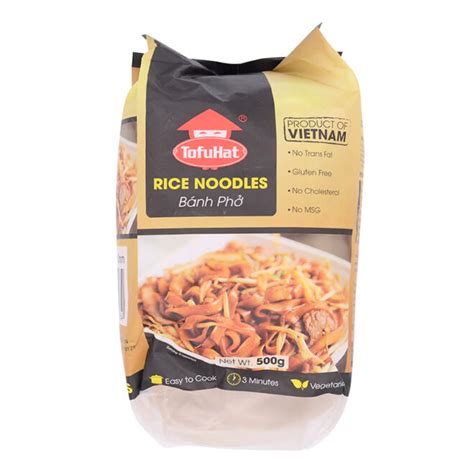 Tofu Hat Rice Noodles 500g Oceanic Supermarket