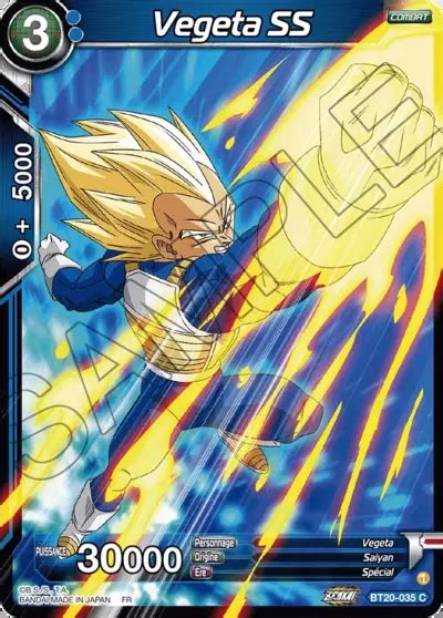 BT20 035 C Vegeta SS DBSCards Fr