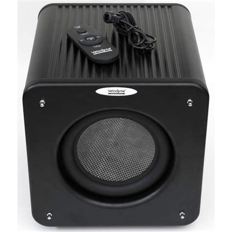 Velodyne Microvee X Caisson De Basses Ultra Compact Avec Calibration