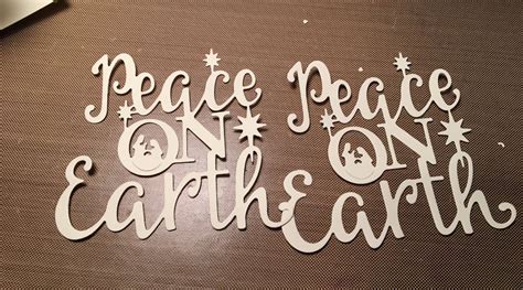 Cottagecutz New Christmas Die Peace On Earth