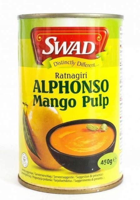 Pulpa Z Mango ALPHONSO 450 G SWAD 11779672936 Allegro Pl