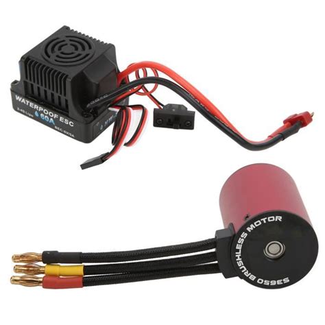 Ej Life Moteur Brushless Et Esc Pour Voitures Rc Moteur Sans