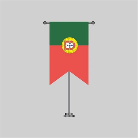 Premium Vector Illustration Of Portugal Flag Template