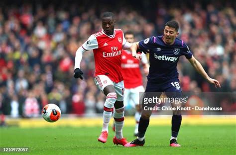 143 Nicolas Pepe Vs West Ham Photos And High Res Pictures Getty Images