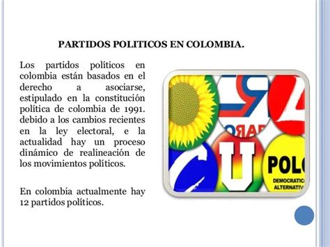 Partidos Politicos En Colombia