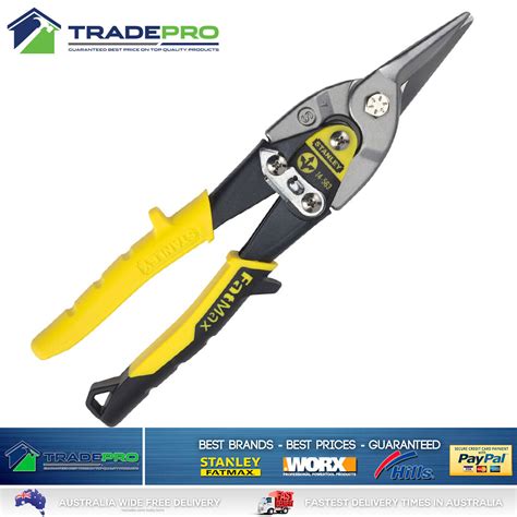 Stanley Fatmax Aviation Snips 3pc Tin Snips Cutters Snippers Clippers 300mm Pro Ebay