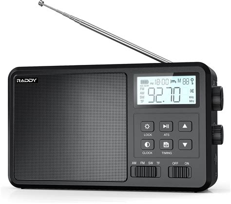 Amazon Raddy Rf Portable Shortwave Radio Digital Radio Am Fm