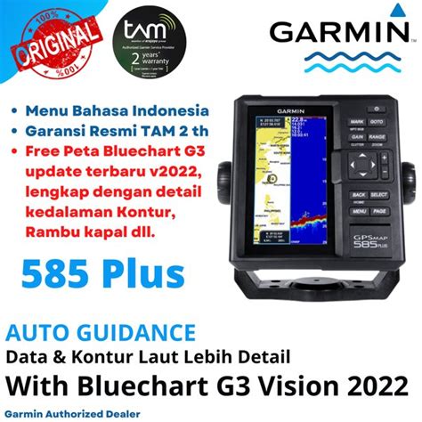 Jual Garmin Plus Gps Map With Bluechart G Vision Update Terbaru