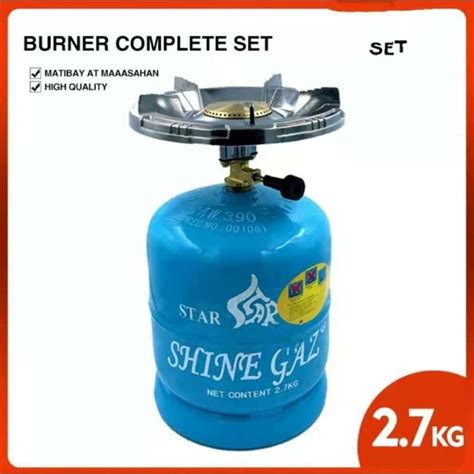 Shine Gas Super Kalan Complete Setfree Gas Portable Gas Tank