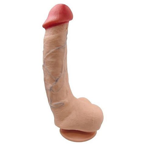 Pênis Realístico Real Peter Vibrador Macio 21 x 5 cm Amor de Luxo O seu Sex Shop online
