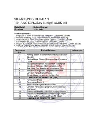 Silabus D Sistem Operasi Revmaret Pdf