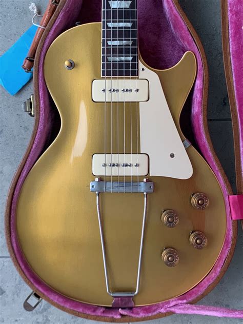 Gibson Les Paul Model 1952 Goldtop Guitar For Sale Richard Henry