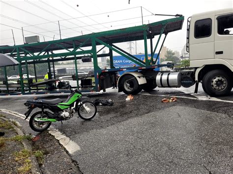 Motociclista Perde A Vida Em Acidente Carreta Na Anchieta VIVA ABC