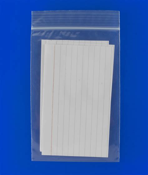 4 X 6 Ziplock Bags Clear Reclosable 2 Mil Thickness