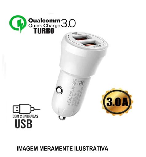 Somos Importador E Distribuidor De Carregador Veicular Universal Turbo