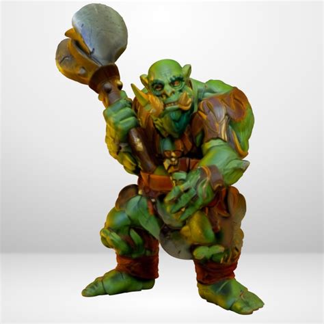 Hot Goblin トロールA ミニチュア ホットゴブリン 野蛮なウォーハンマー