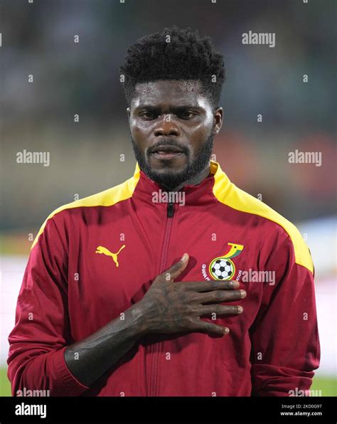 Thomas Partey Of Ghana During Gabon Against Ghana African Cup Of