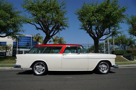 1955 Chevrolet Nomad Custom 2 Dr Wagon Stock # 6145 for sale near Torrance, CA | CA Chevrolet Dealer