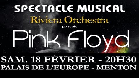 Riviera Orchestra Chef dœuvre intemporel de Pink Floyd The Dark