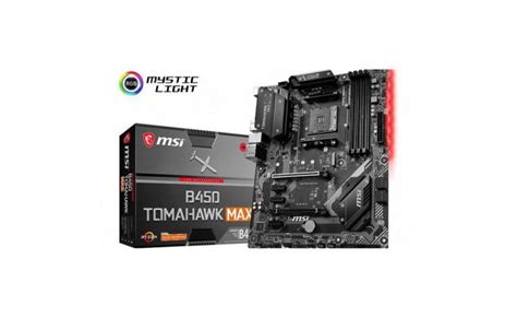 Msi B450 Tomahawk Max Amd B450 Atx Motherboard Compu Jordan