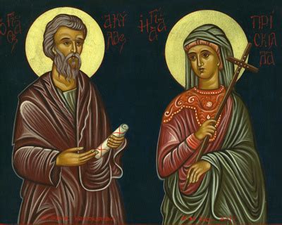 Priscilla and Aquila, Coworkers of the Apostle Paul – The Episcopal Church