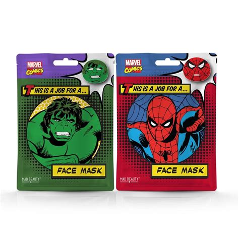 Disney Marvel Face Masks 1pc Ts From Mad Beauty Ltd Uk