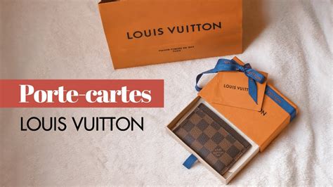 Le Porte Cartes Louis Vuitton Unboxing Pr Sentation Youtube