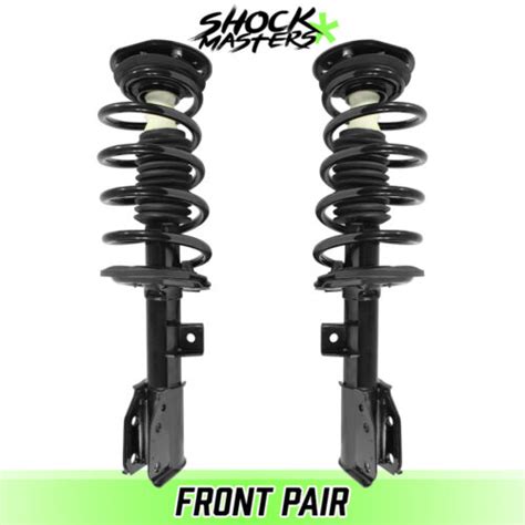 Front Pair Quick Complete Struts Coil Springs For 2010 2017 Chevrolet