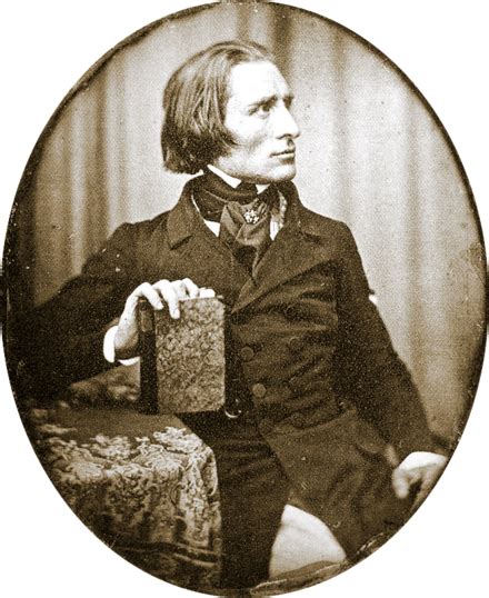 Earliest Known Photograph Of Liszt 1843 Art Musique Art Musique