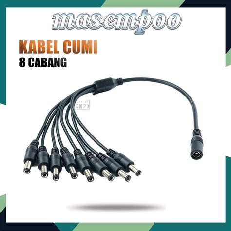 Jual Kabel Cumi Cabang Dc Adaptor Cctv Dvr Shopee Indonesia