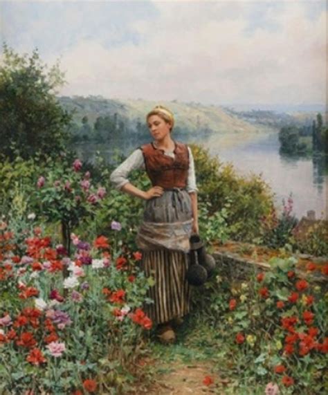 Solve Daniel Ridgway Knight On The Terrace At Rolleboise Jigsaw Puzzle