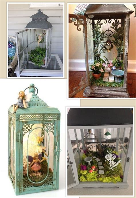 Pin By Patricia Kircher On Lanterns Decor In 2024 Fairy Garden Crafts