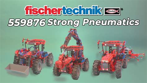 Конструктор #fischertechnik PROFI Мощная пневматика (559876) - YouTube