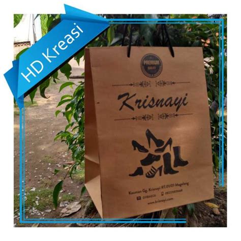 Paper Bag Toko Sepatu Paper Bag Sepatu Custom Harga Murah