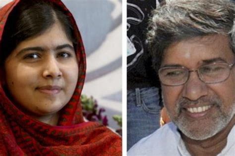 Premio Nobel De La Paz Malala Yousafzai Y Kailash Satyarthi