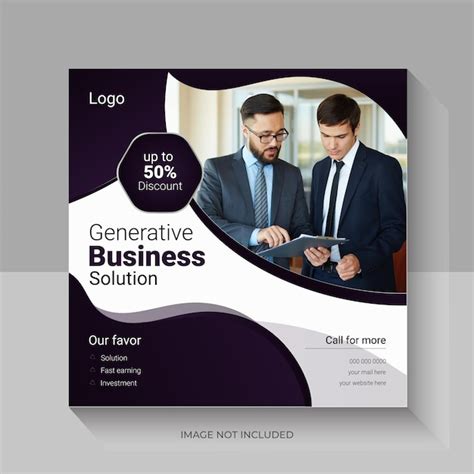 Premium Vector Corporate Business Social Media Template