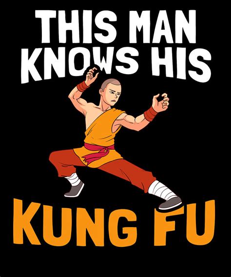 Kung Fu Martial Arts Fighter Kungfu - Kung Fu Digital Art by Crazy ...