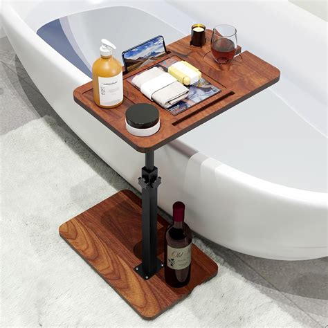 Amazon Bathtub Caddy Tray Table With Adjustable Height